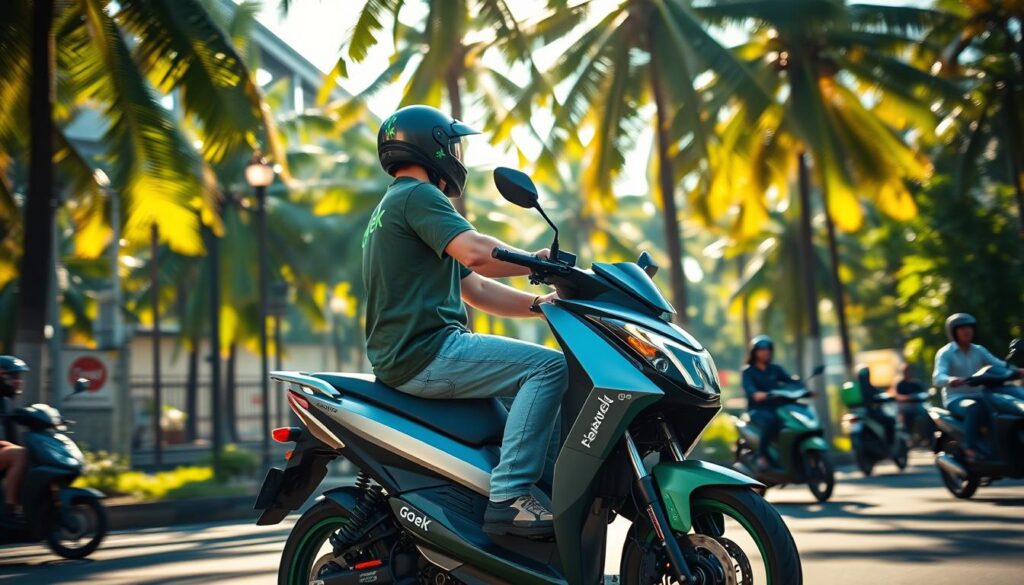 Gojek Bali kendaraan ramah lingkungan