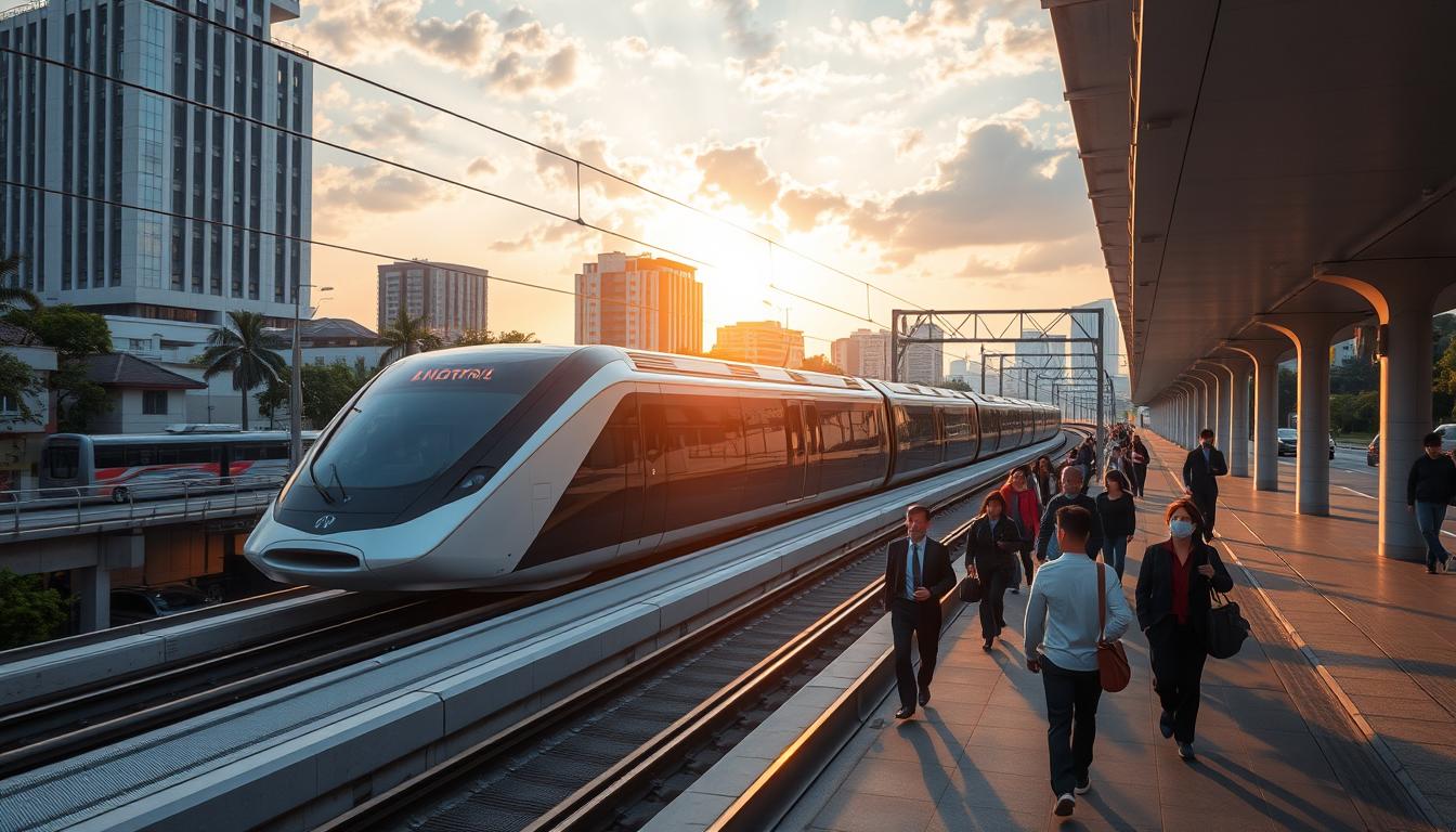 LRT Bandung Mulai Uji Coba Operasional