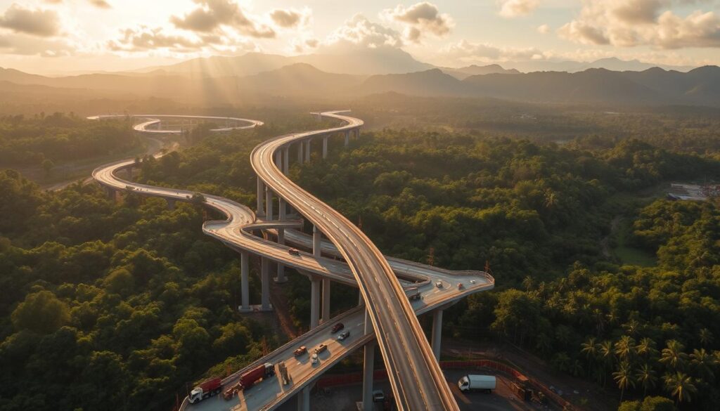 Menteri PUPR Cek Proyek Tol Trans Kalimantan