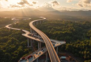 Menteri PUPR Cek Proyek Tol Trans Kalimantan