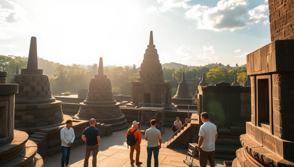 Teknologi dalam Konservasi Candi Borobudur