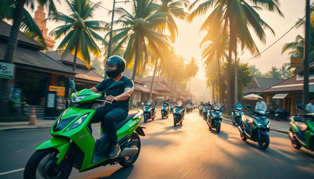armada hijau Gojek Indonesia